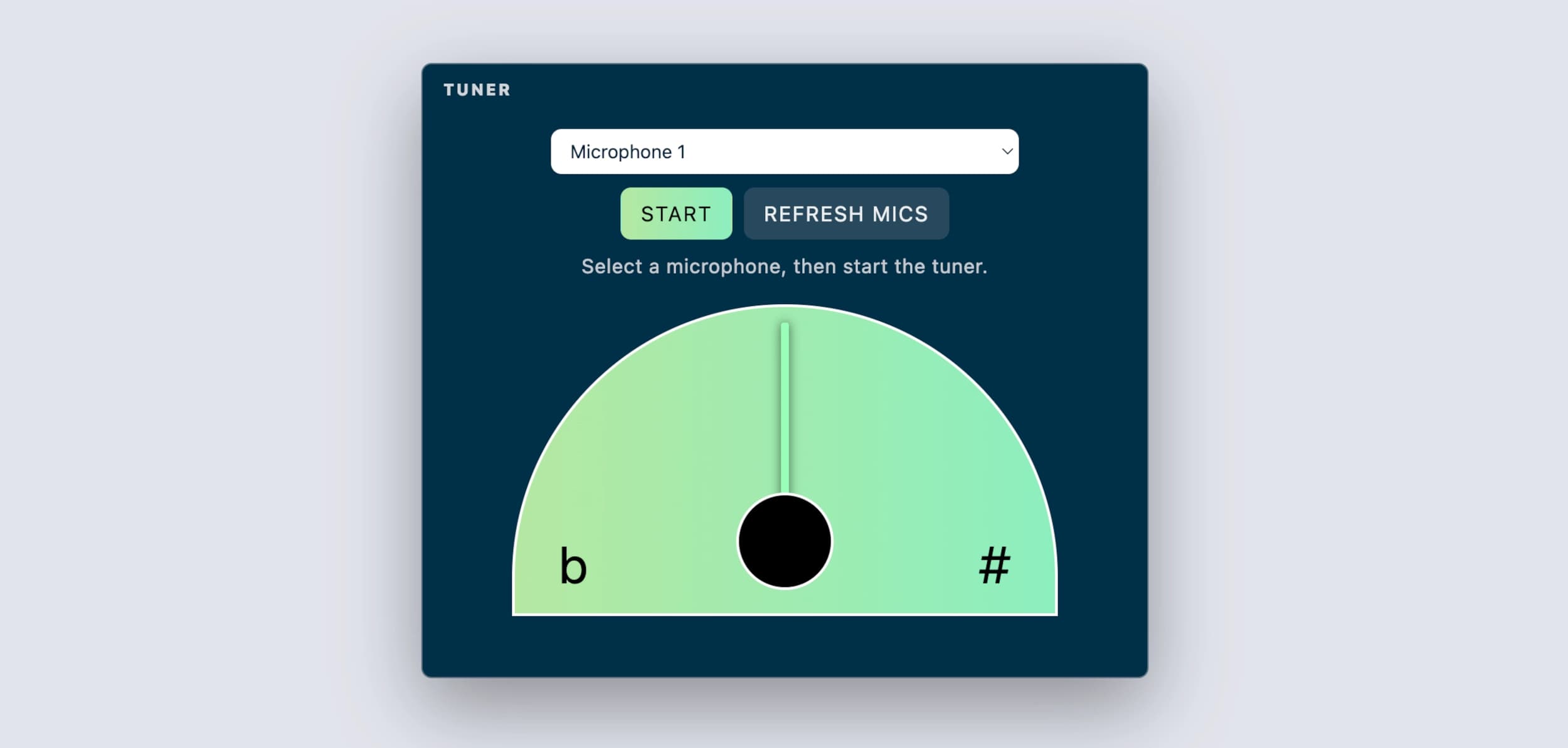 String School tuner screenshot